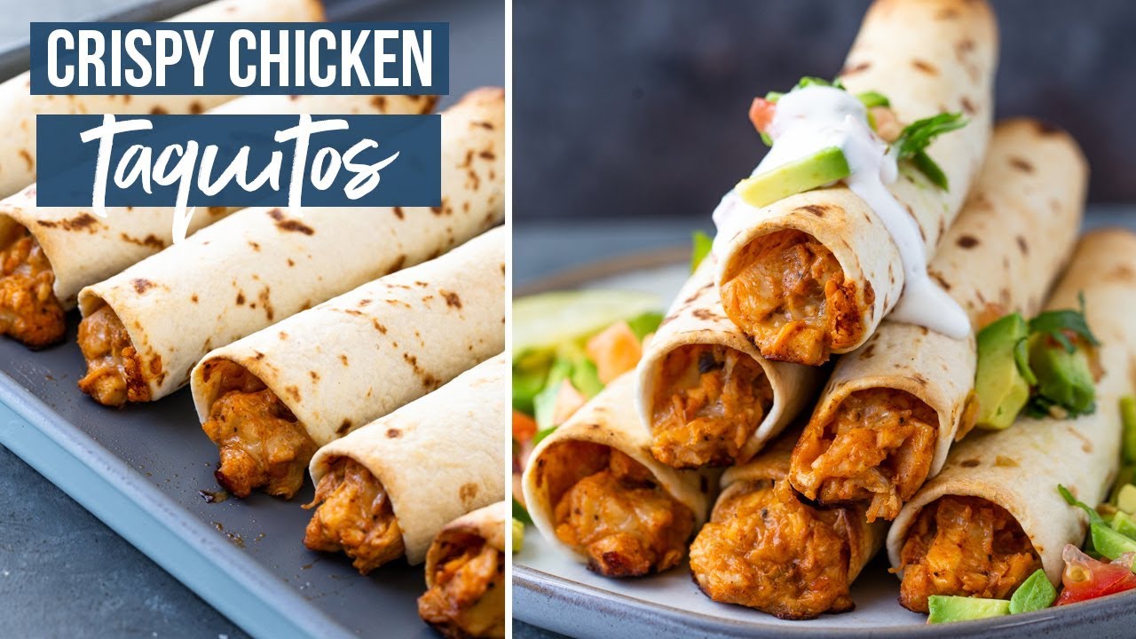 Easy Chicken Taquitos: Baked, Fried, & Air Fryer Weeknight Meal